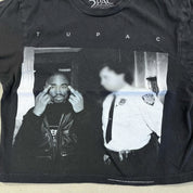 F- HOM Tupac Picture Reworked Custom Baby Tee