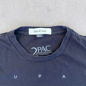 F- HOM Tupac Picture Reworked Custom Baby Tee