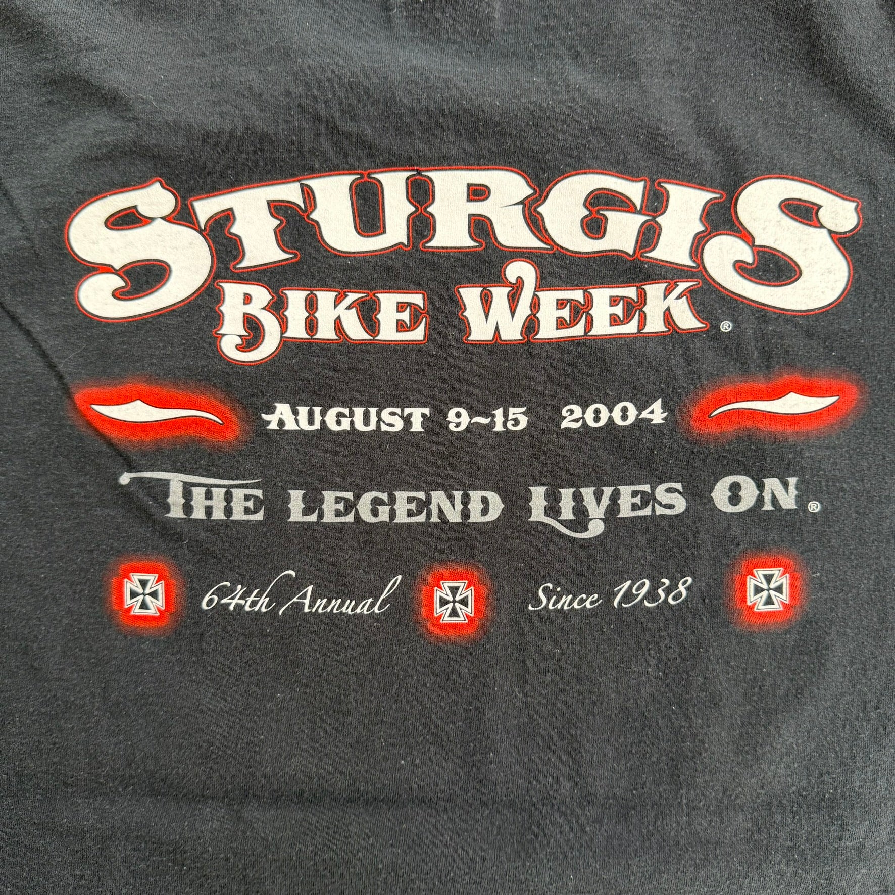J- Vintage '04 Sturgis Bike Week Graphic Tee - XL