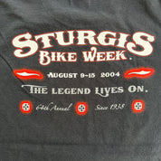 J- Vintage '04 Sturgis Bike Week Graphic Tee - XL