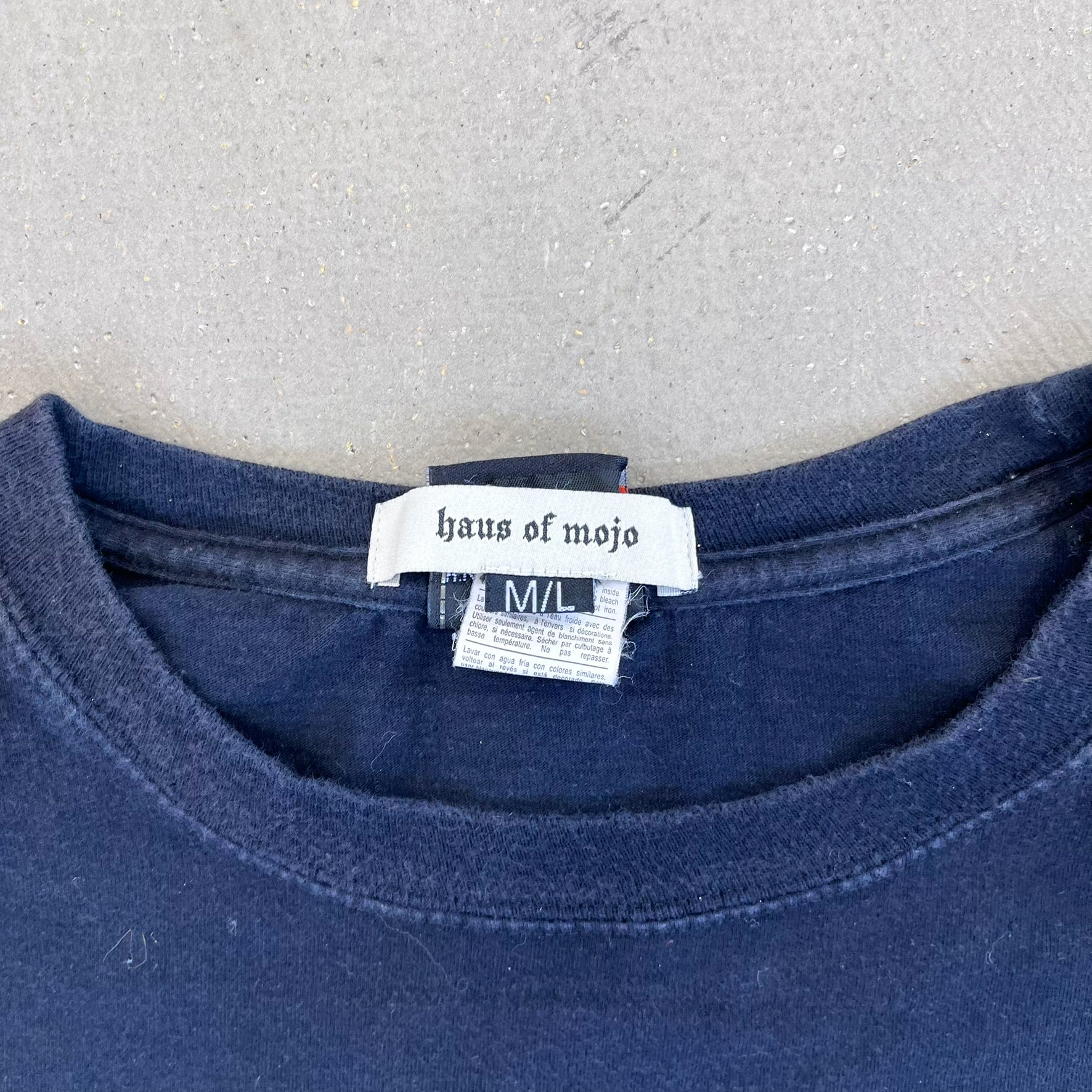 F- HOM Harley Davidson Boston Reworked Custom Baby Tee