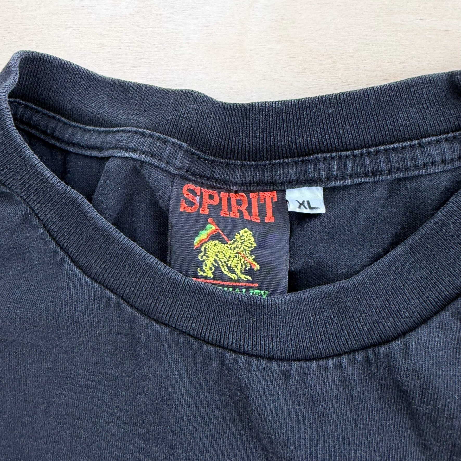 J- Vintage Bob Marley Picture Cut Off Sleeves Tee - XL