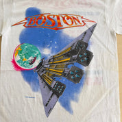 J- Vintage '87 Boston 1987 US Tour Made In USA Single Stitch Tee - M