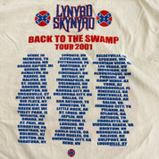 J- Vintage '01 Lynyrd Skynyrd Back In The Swamp Tour Single Stitch Tee - 2XL