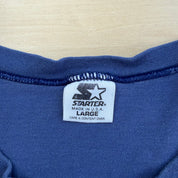 J- Vintage 90s New England Patriots NFL Starter Graphic Made In USA Long Sleeve Tee - L