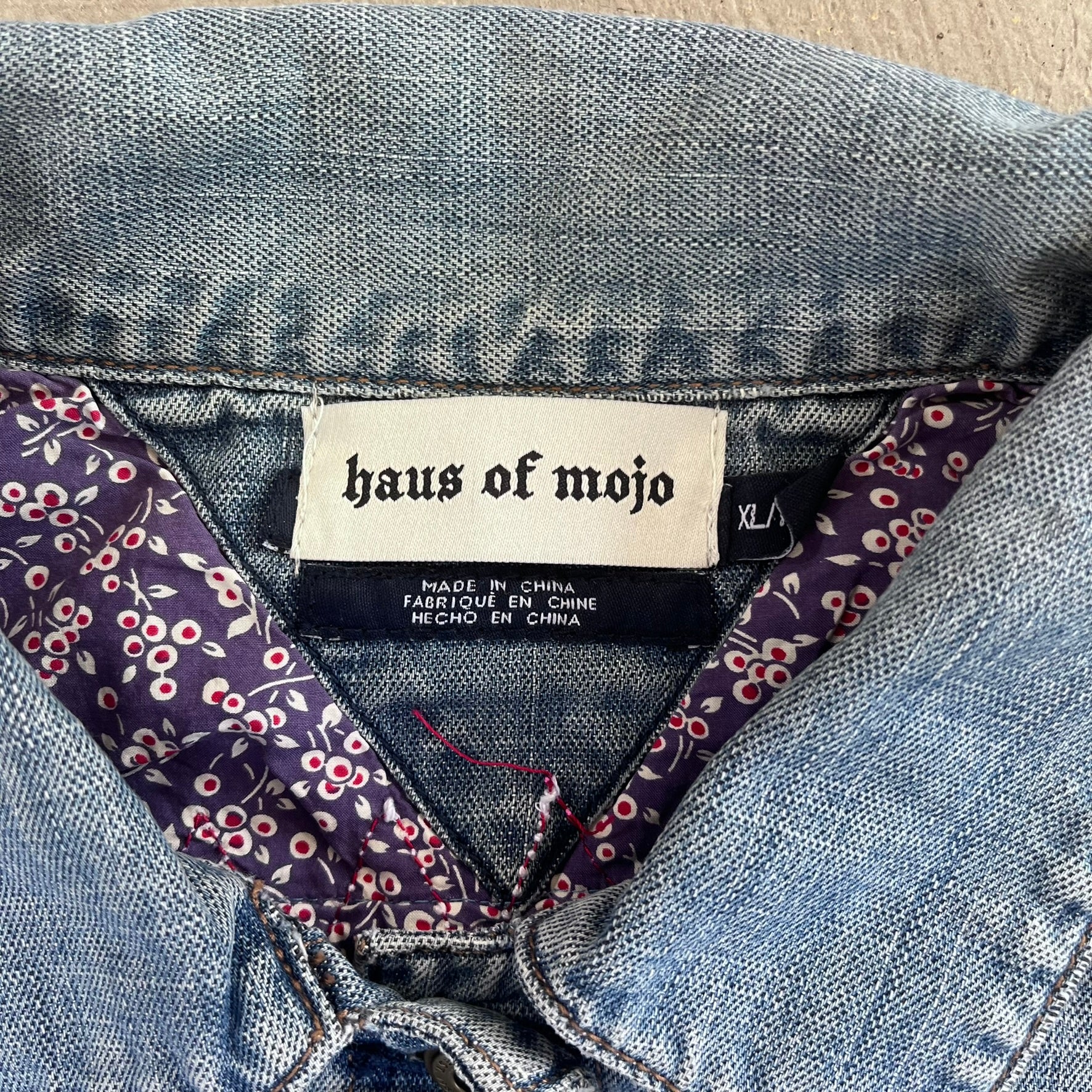 F- HOM Tupac Tommy Hilfiger Reworked Custom Denim Jackets