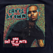 J- '15 Chris Brown One Hell Of A Nite Tour Graphic Tee - L