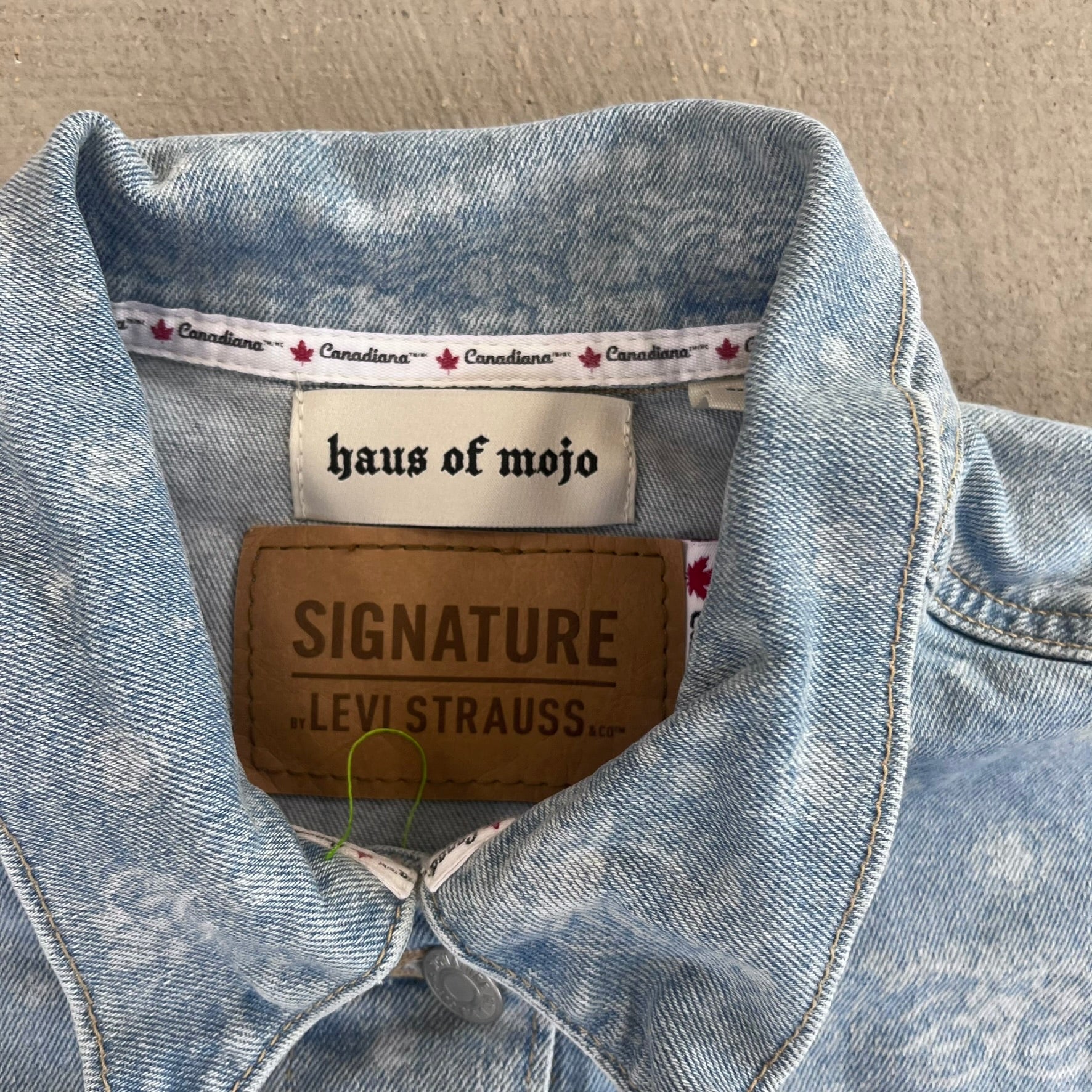 F- HOM Tupac Levi's Bandana Pattern Reworked Custom Denim Jackets