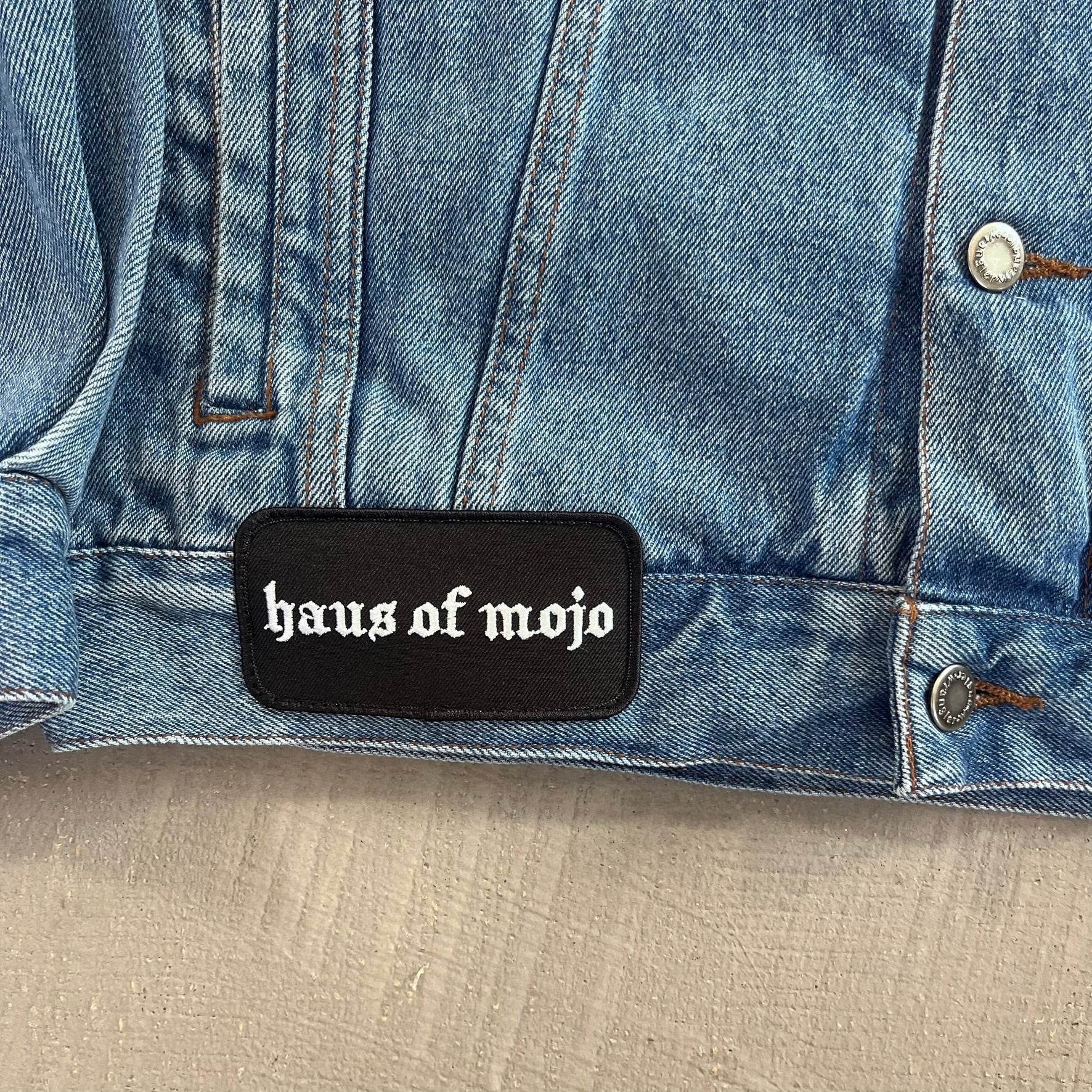F- HOM Tupac Wrangler Reworked Custom Denim Jackets