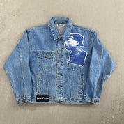 F- HOM Tupac Trust Nobody Reworked Custom Denim Jackets
