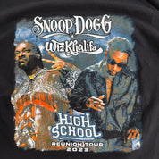 J- '23 Snoop Dogg & Wiz Khalifa High School Reunion Tour Graphic Tee - L