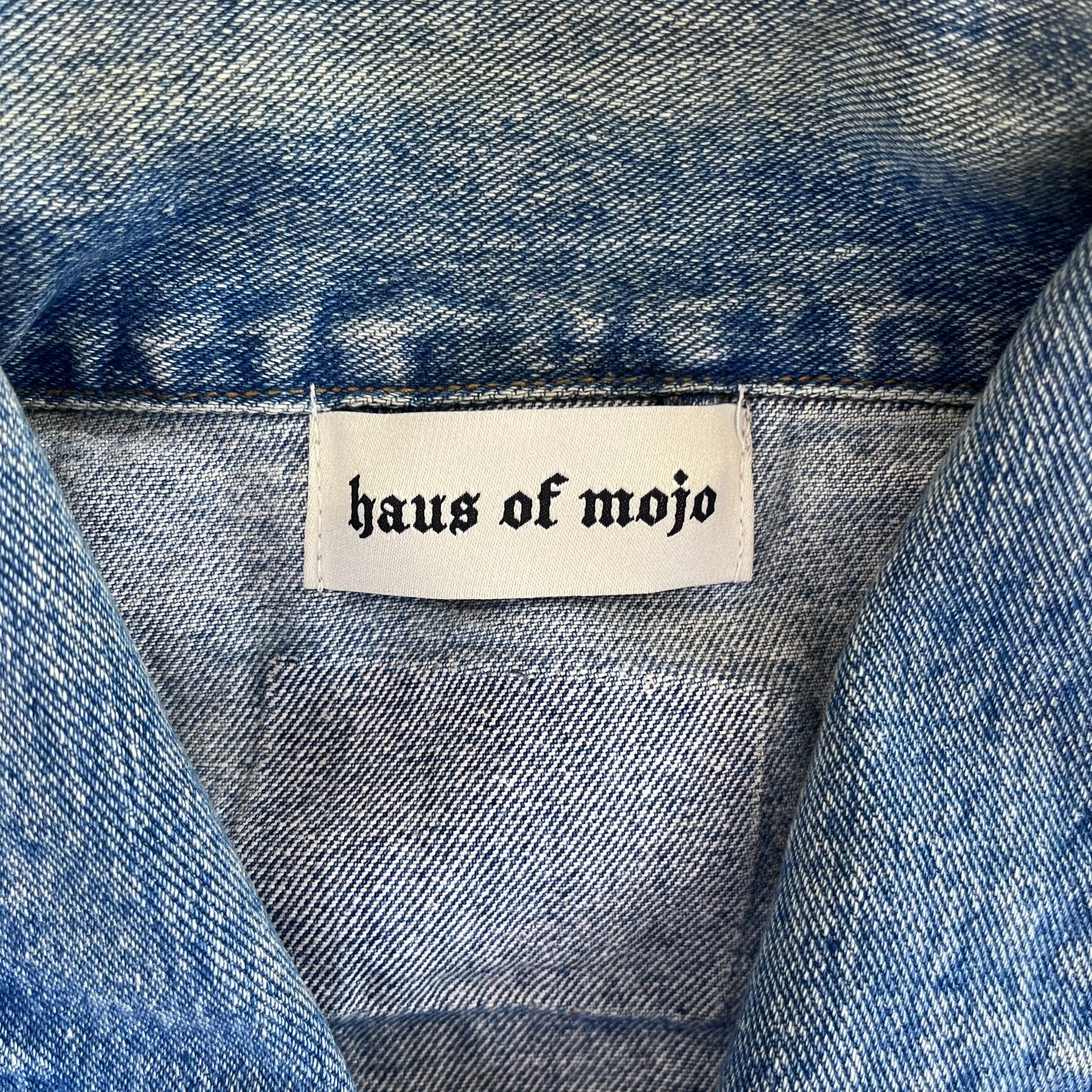F- HOM Tupac Trust Nobody Reworked Custom Denim Jackets