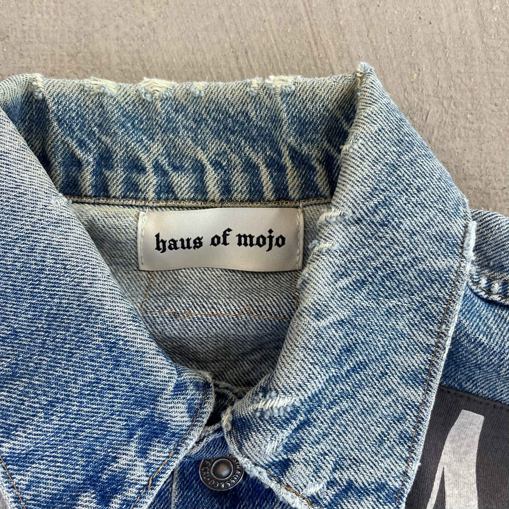 F- HOM Nirvana Levi's Reworked Custom Denim Jackets