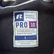J- Vintage Bloomberg University Embroidered Text Russell Athletic Crewneck - L
