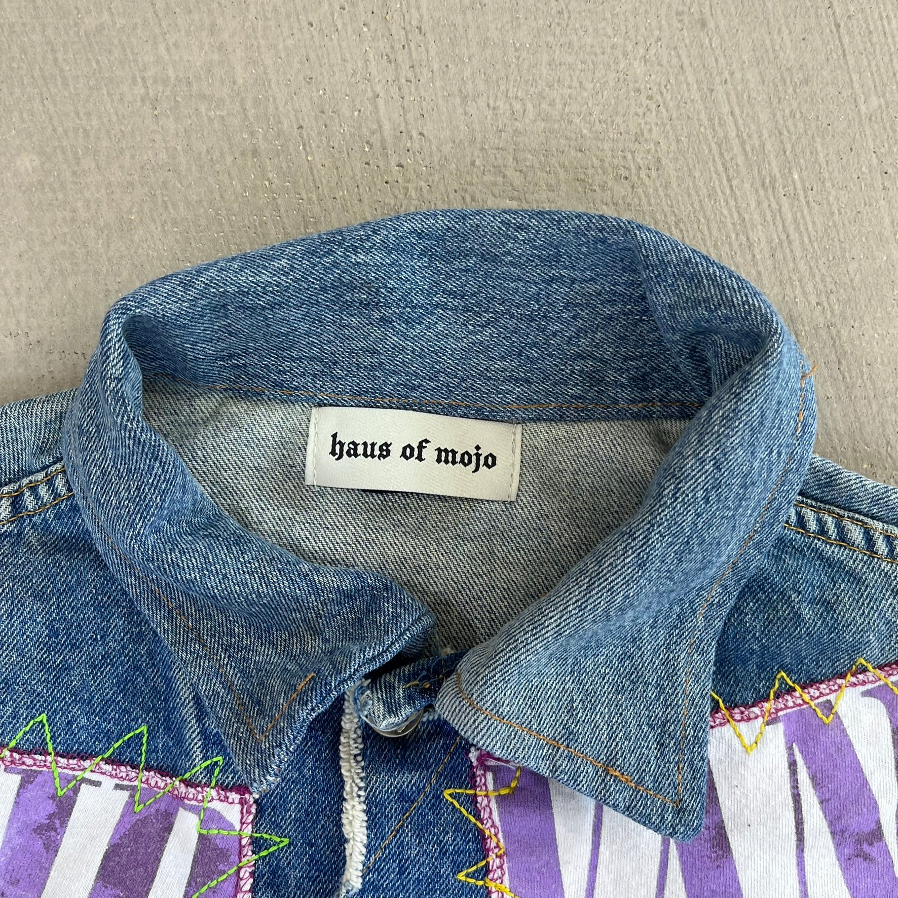 F- HOM Nirvana Lee Distressed Reworked Custom Denim Jackets