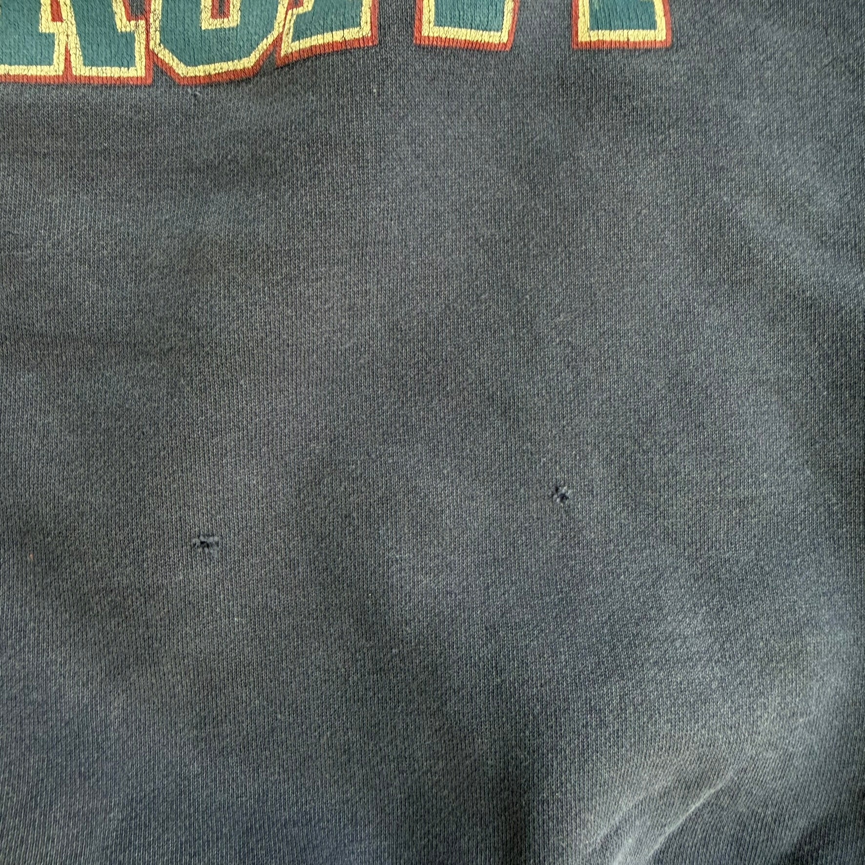 J- Vintage 90s Norwich University Text Graphic Crewneck - 2XL
