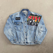 F- HOM Kiss Gene Simmons Reworked Custom Denim Jackets