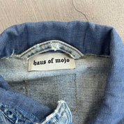 F- HOM Kiss Gene Simmons Reworked Custom Denim Jackets
