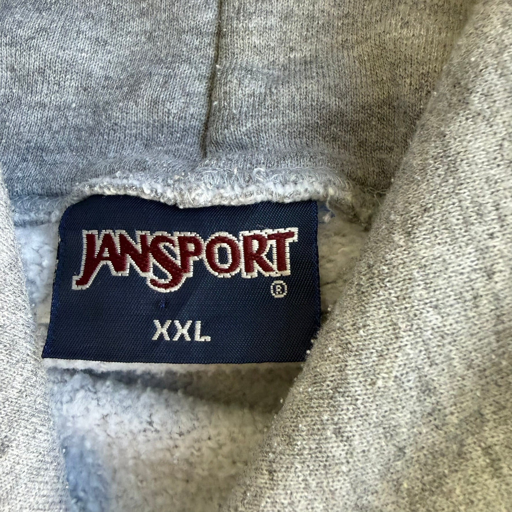 J- Vintage Jansport University Of Pennsylvania Embroidered Logo Hoodie - 2XL
