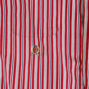 F- Vintage Tommy Hilfiger Navy/Red Striped Button Down Shirt