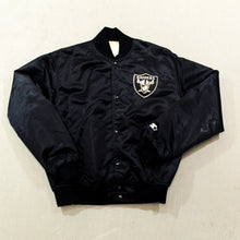 Load image into Gallery viewer, D- Vintage Los Angeles Raiders NFL Starter Satin Bomber Jacket
