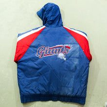 Load image into Gallery viewer, D- Vintage New York Giants NFL Logo 7 Game Day Winter Jacket
