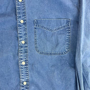 F- Vintage GAP Denim Style Button Down Shirt