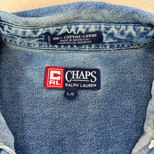 Load image into Gallery viewer, F- Vintage Chaps Ralph Lauren Denim Button Down Shirt
