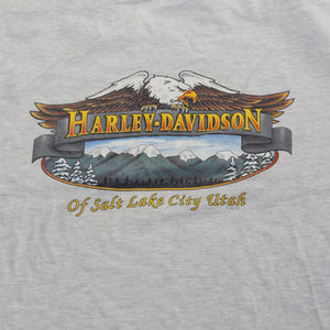 D- Vintage 1998 Harley Davidson Salt Lake City Utah Tee