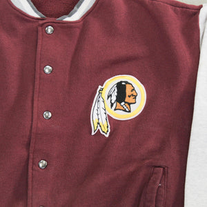 D- Vintage Washington Commanders NFL Majestic Bomber Jacket