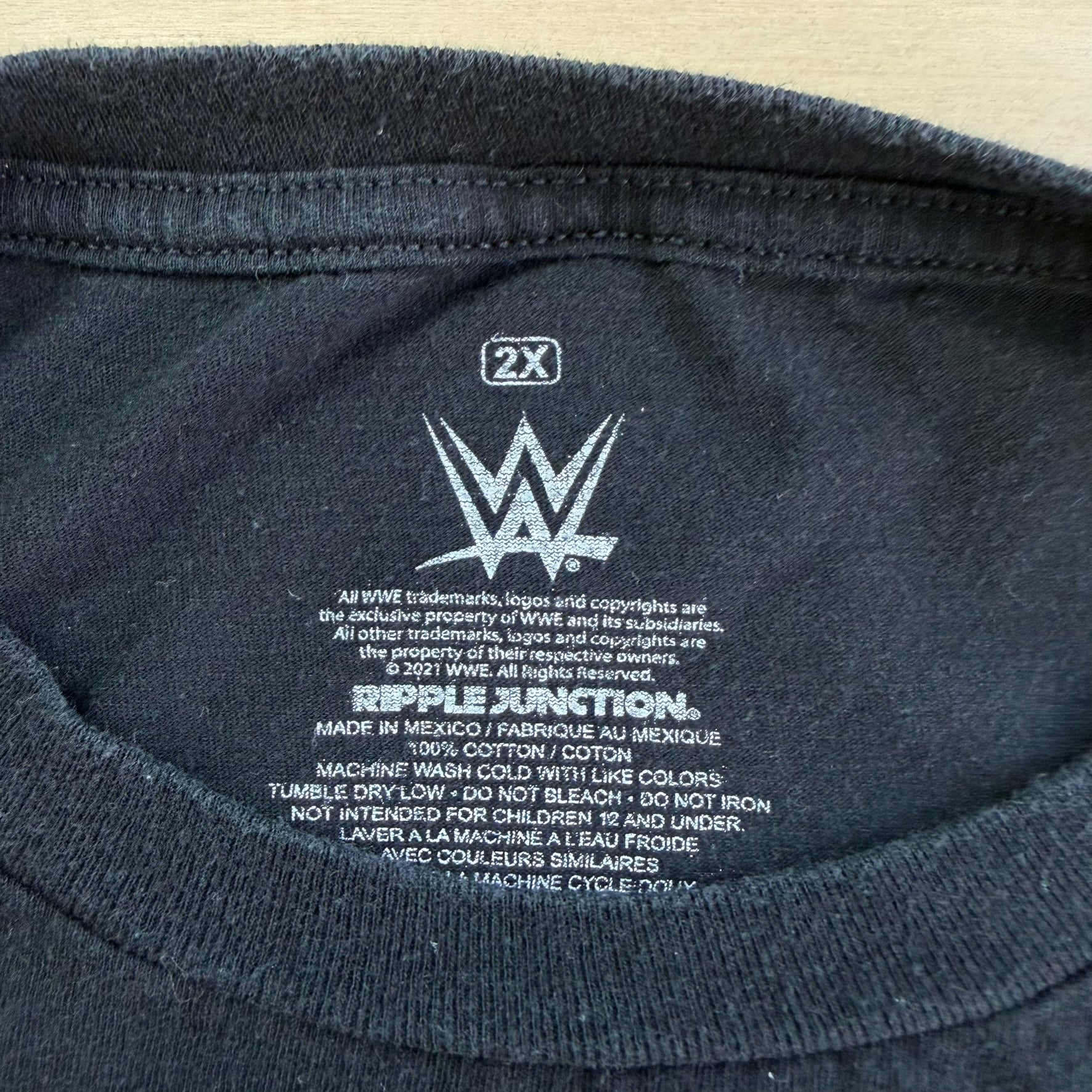 J- WWE Ripple Junction The Rock The Great One Graphic Tee - 2XL