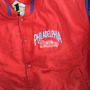 D- Vintage Philadelphia Phillies MLB Bomber Jacket