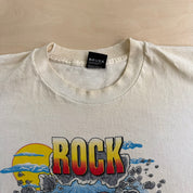 J- Vintage '92 Nascar Budweiser Racing Team Rock Tamer Made In USA  Single Stitch Tee - XL