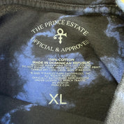 J- Vintage Prince & The Revolution Purple Rain Graphic Purple Acid Wash Tee - XL