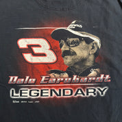 J- Vintage Nascar Dale Earnhardt 7 Times Nascar Cup Champion Graphic Tee - XL