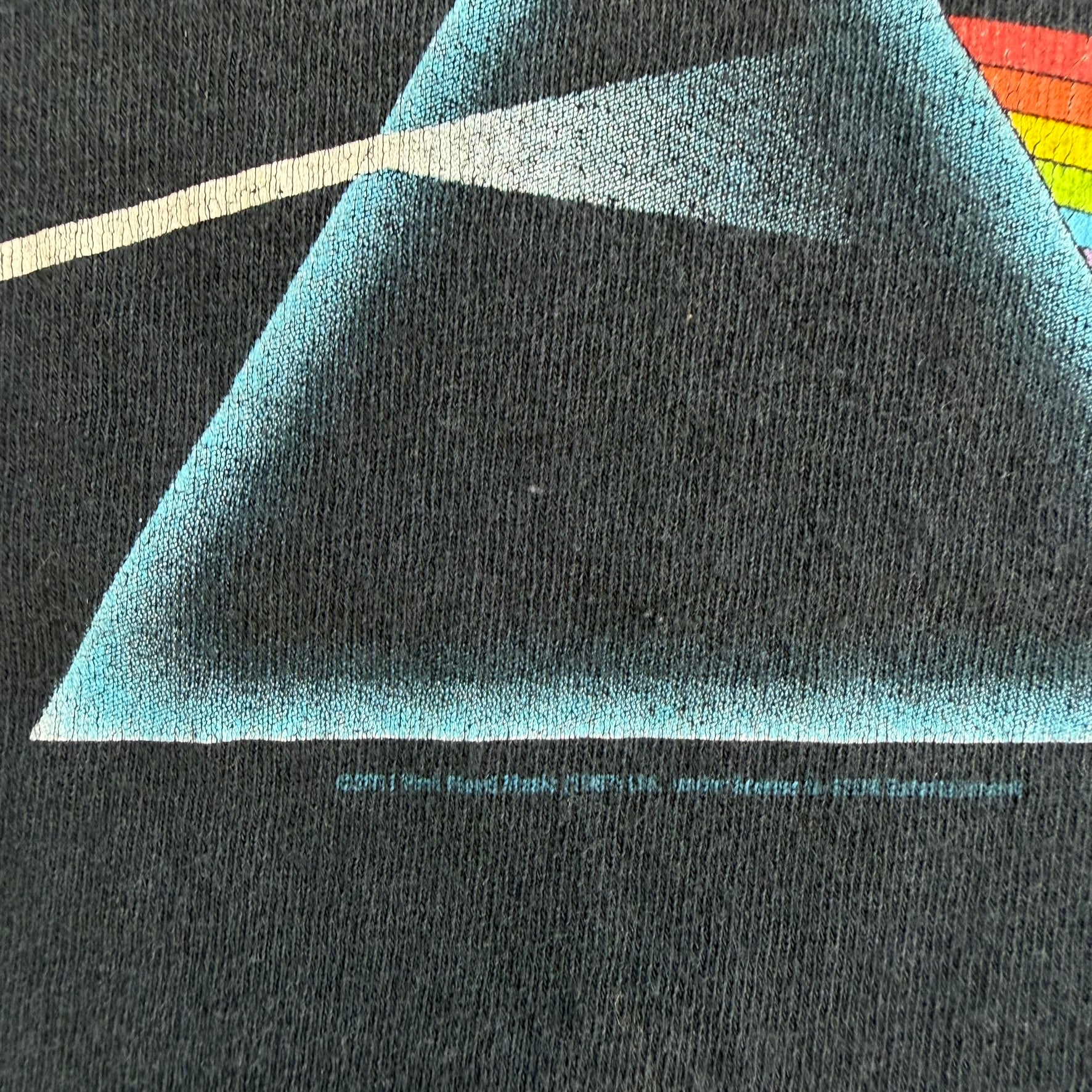 J- '11 Pink Floyd Dark Side Of The Moon Graphic Logo Tee - L