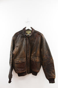 CC- Vintage L.L Bean Leather Jacket