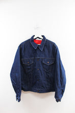 Load image into Gallery viewer, Vintage JC Penny Quilt lined Denim Jacket
