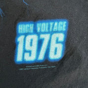 J- '18 AC/DC High Voltage Liquid Blue Graphic Tee - M