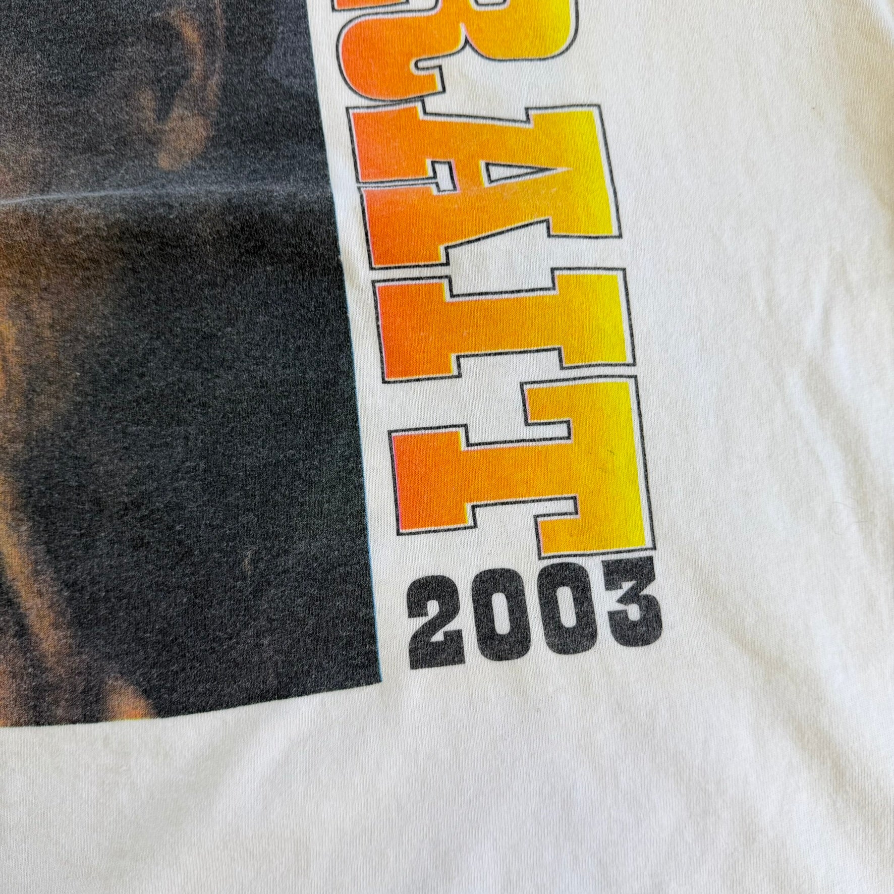 J- Vintage '03 George Strait The Roads Less Travelled Tour Picture Tee - XL