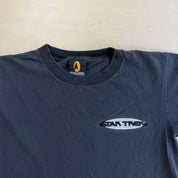 J- Vintage '97 Star Trek The Experience Las Vegas Hilton Embroidered Logo Made In USA Single Stitch Tee - S