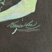 J- Vintage Bruce Lee Don't Think - Feel! Picture Graphic Tee - L