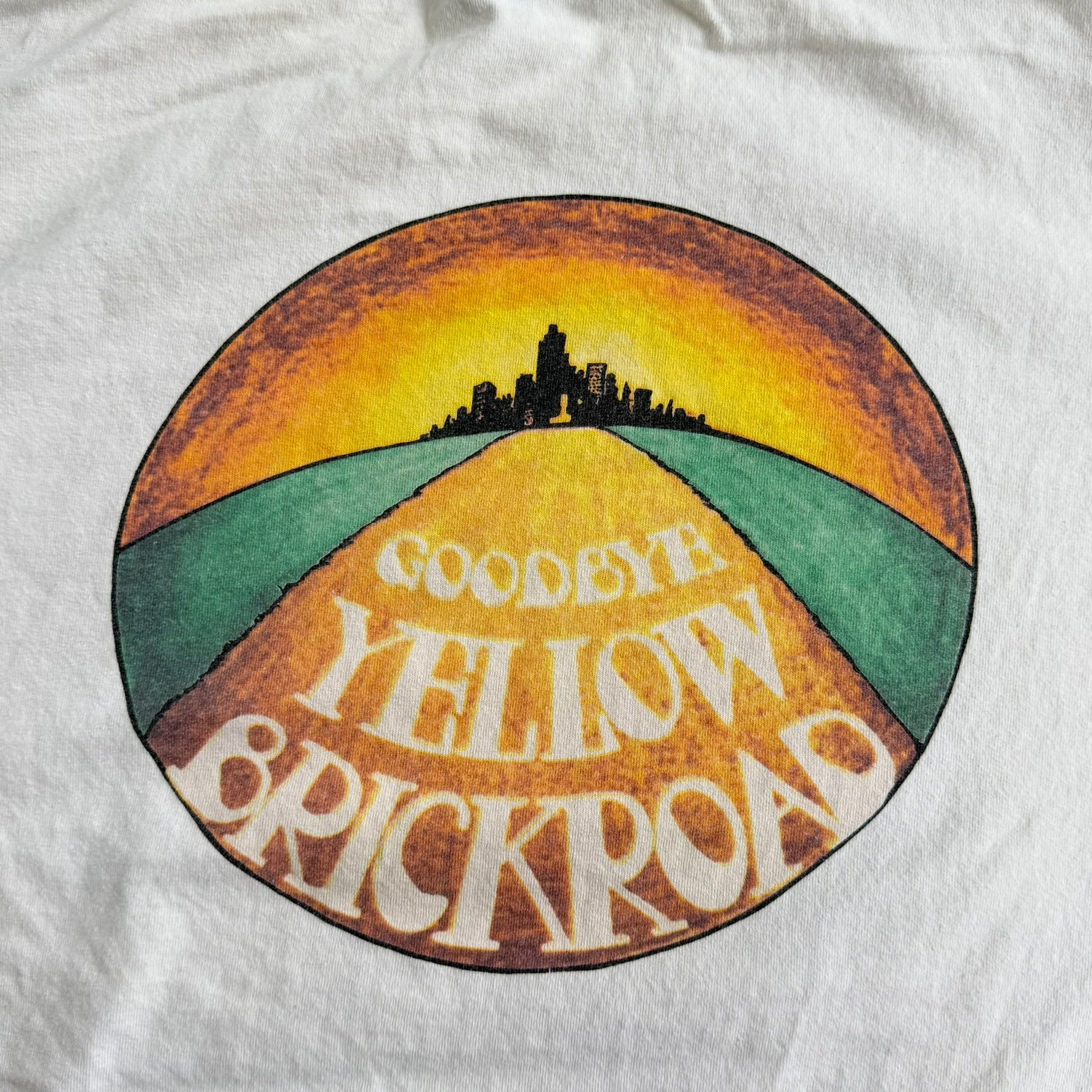 J- Vintage '97 Elton John Goodbye Yellow Brick Road Made In USA Tee - XL