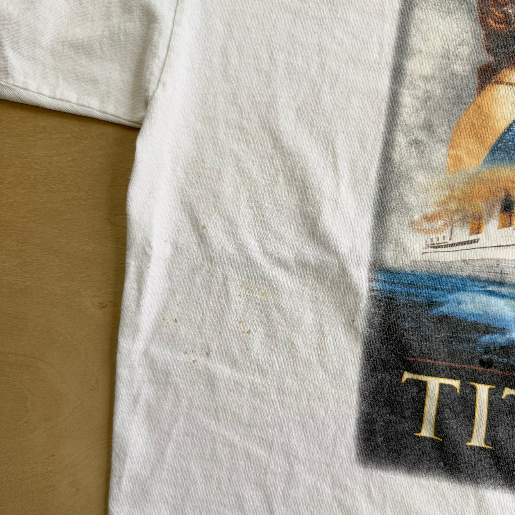 J- Vintage '98 The Titanic Movie Poster Tee - XL