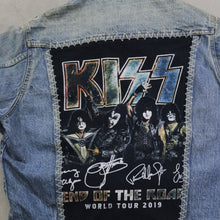 Load image into Gallery viewer, D- HOM KISS 2019 End Of The Road Tour Reworked Denim Jacket
