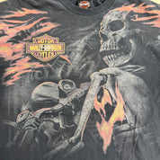 J- '14 Harley Davidson Cancun Mexico Jumbo Print Graphic Tee - XL