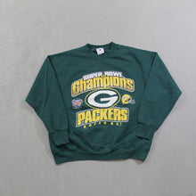 Load image into Gallery viewer, D- Vintage 1997 Green Bay Packers NFL Super Bowl31 Champs Crewneck
