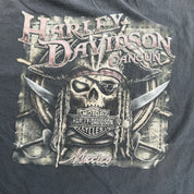 J- '14 Harley Davidson Cancun Mexico Jumbo Print Graphic Tee - XL