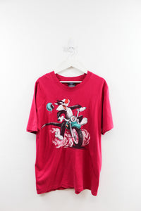 CC- Vintage 1993 Silvester Cat Motor Cycle Single Stitch Tee