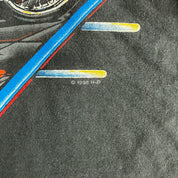 J- Vintage '95 Harley Davidson Quebec Canada Made In USA Single Stitch Tee - L